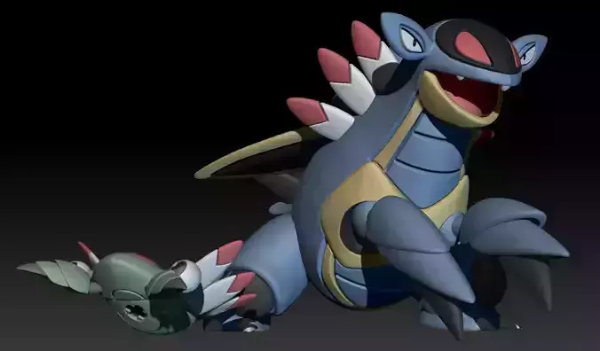 Pokemon Anorith Armaldo 3D print model