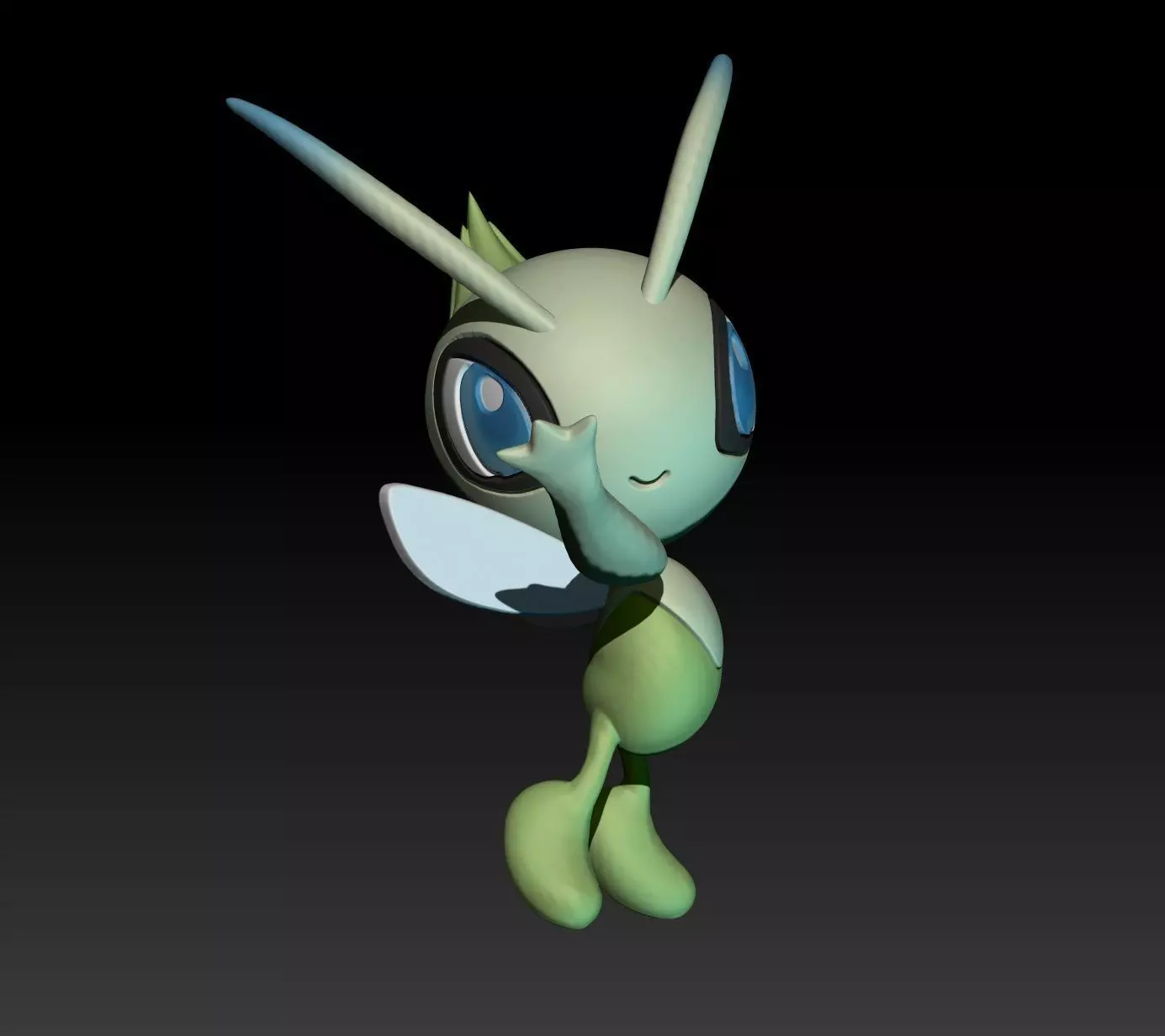 Pokemon Celebi 3D print model_0