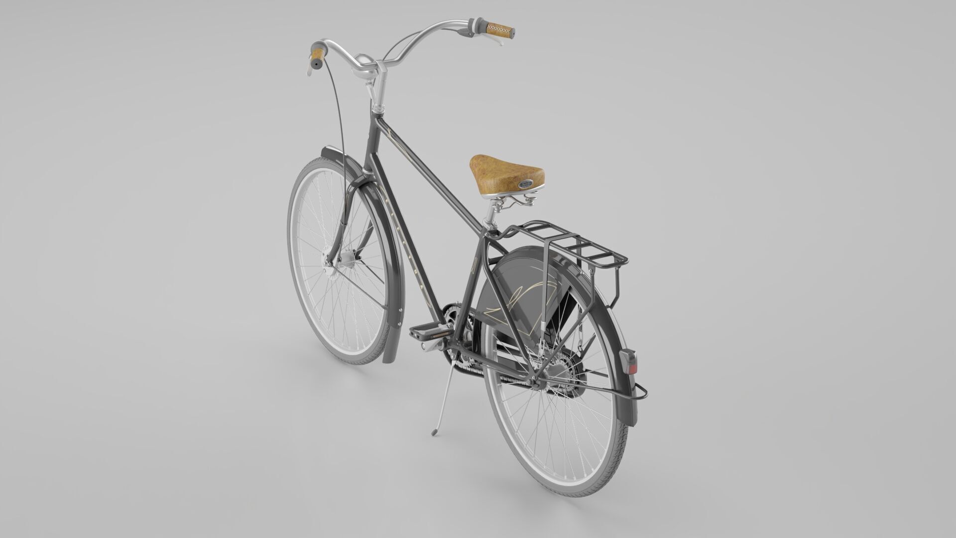 Electra Amsterdam Classic 3i Bicycle 3D model_4