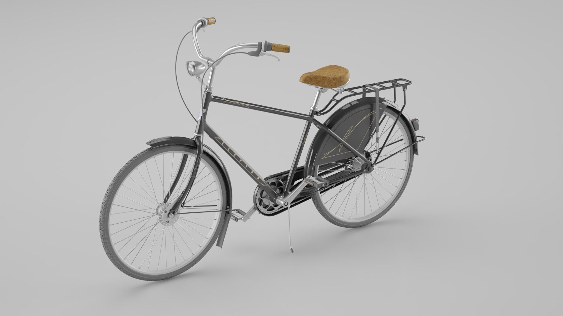 Electra Amsterdam Classic 3i Bicycle 3D model_6