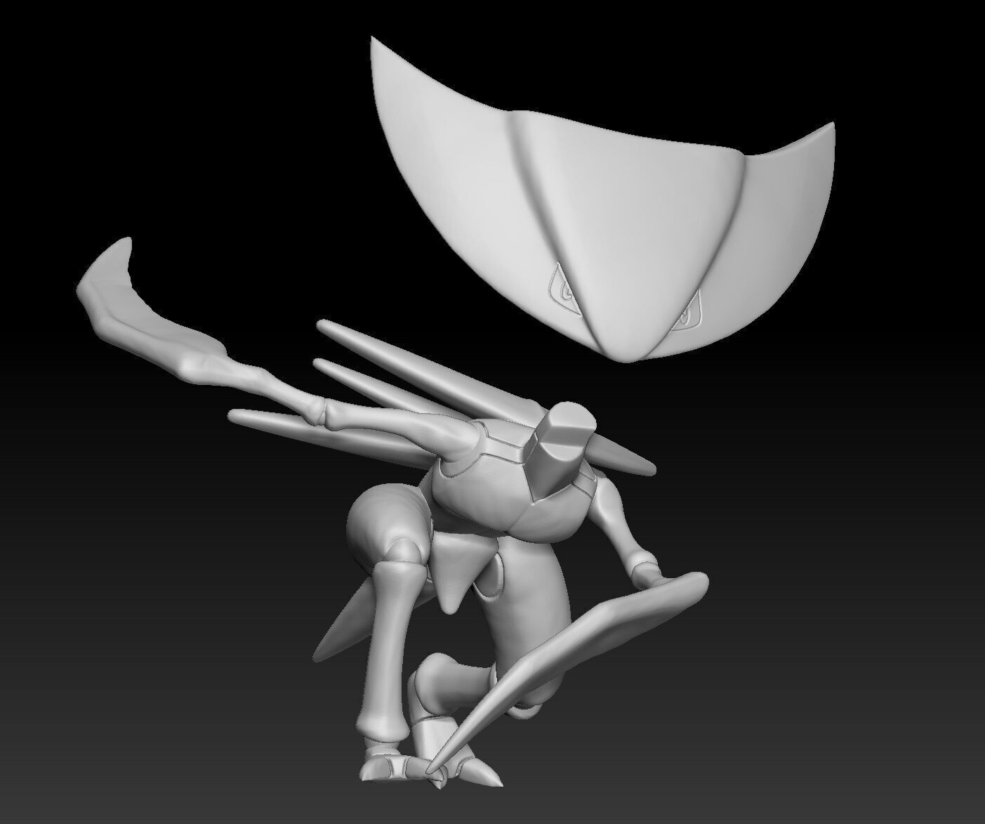 Pokemon Kabuto Kabutops 3D print model_3