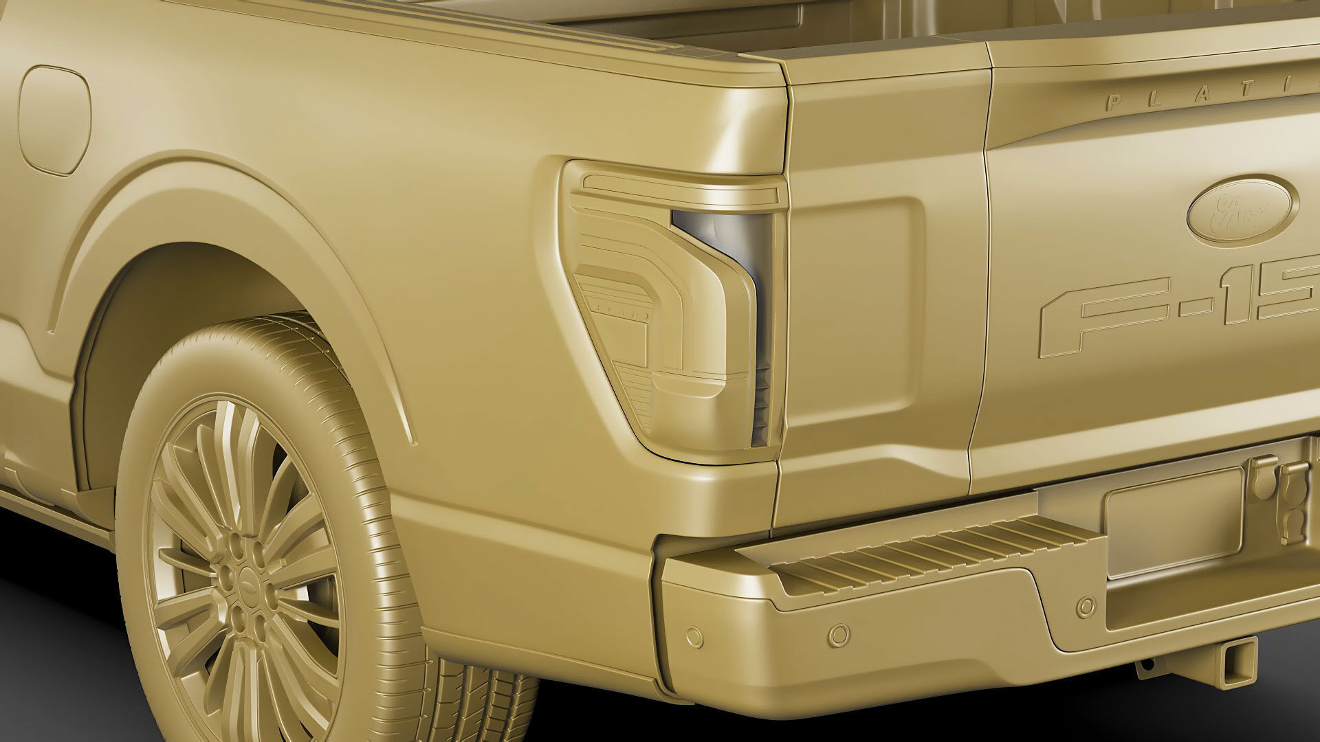 Pick-up F-150 2024 Platinum 3D model_31