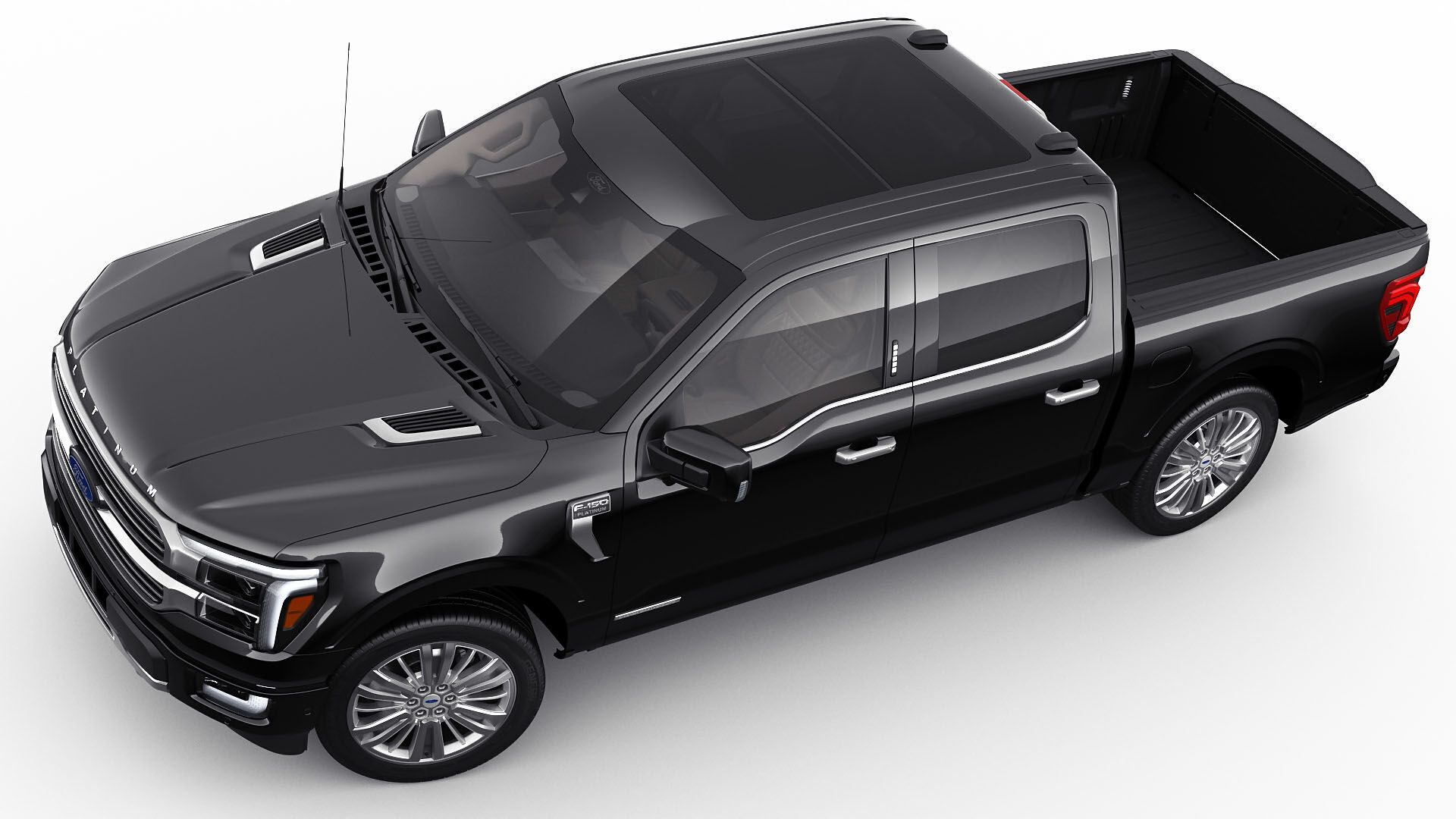 Pick-up F-150 2024 Platinum 3D model_9