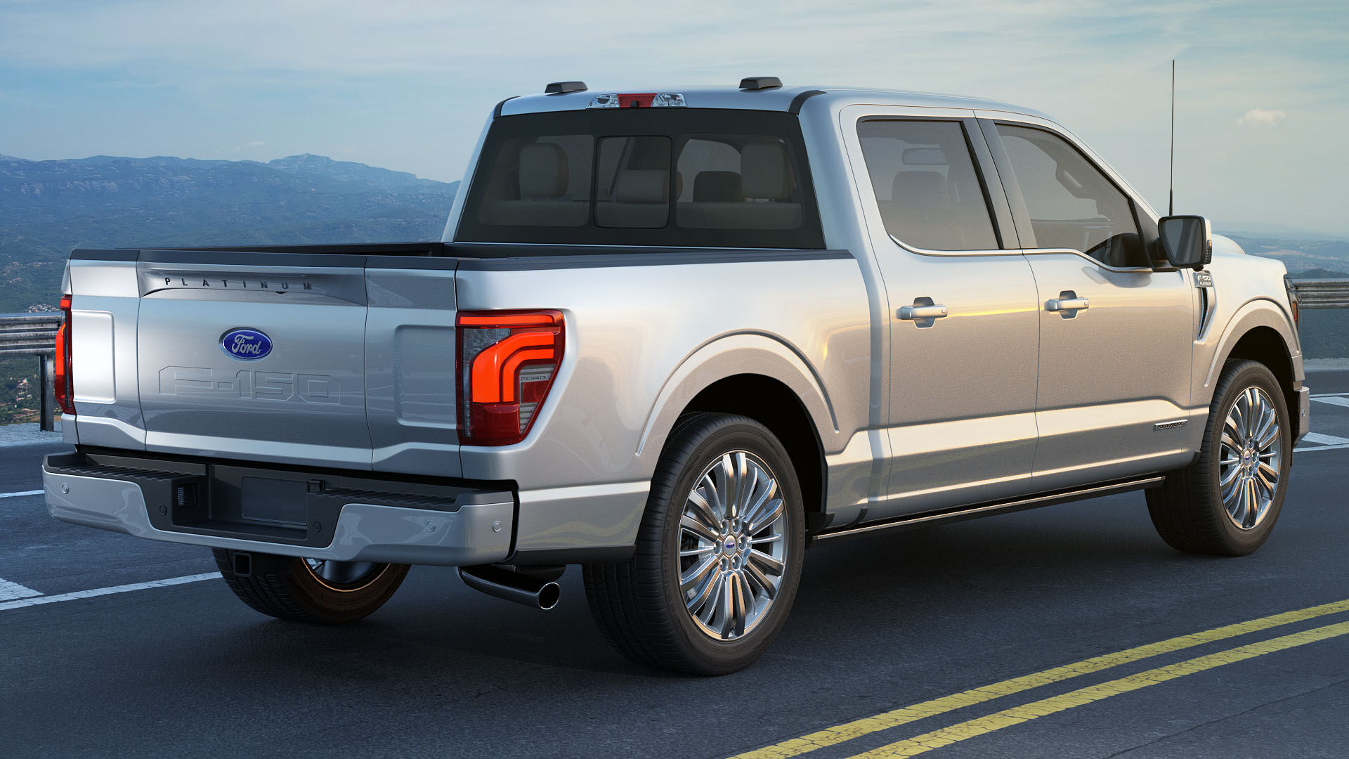 Pick-up F-150 2024 Platinum 3D model_5