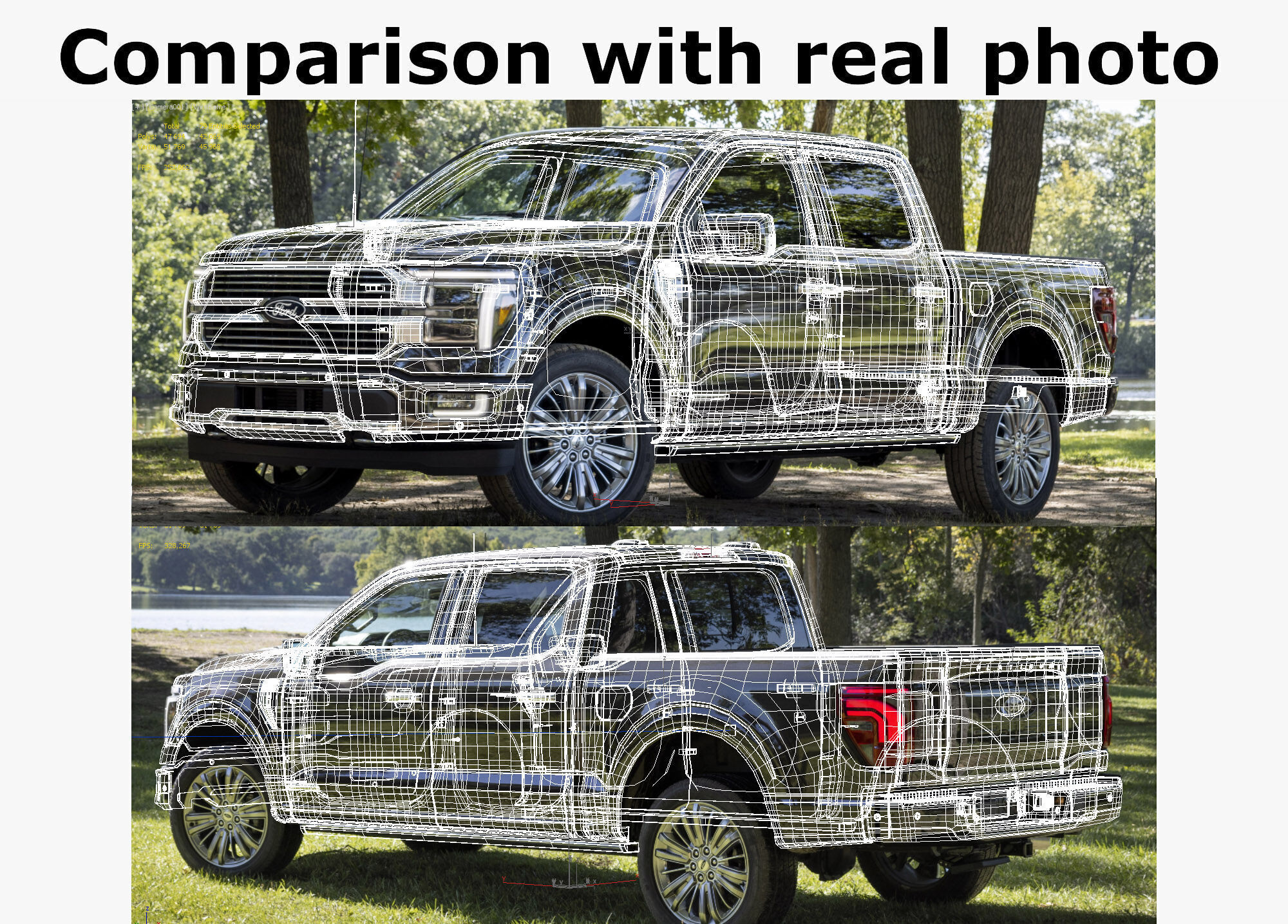 Pick-up F-150 2024 Platinum 3D model_39