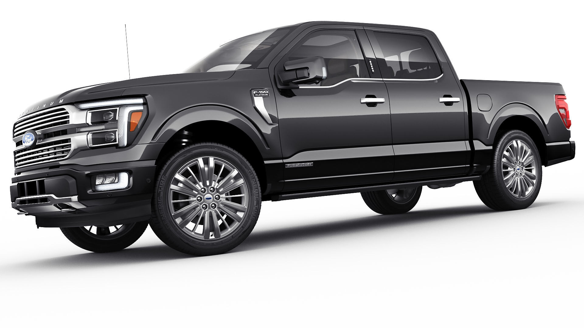 Pick-up F-150 2024 Platinum 3D model_11