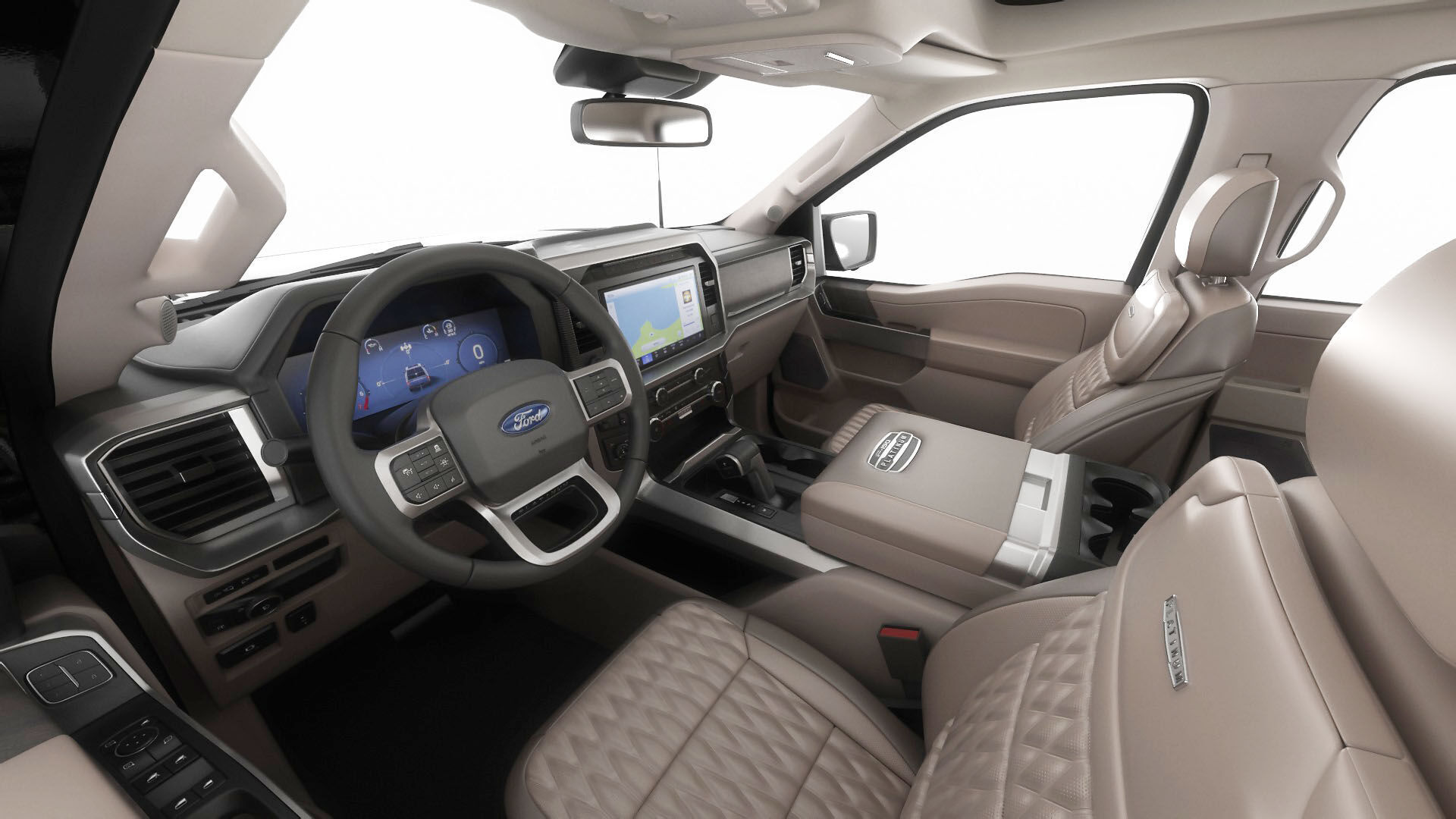 Pick-up F-150 2024 Platinum 3D model_22