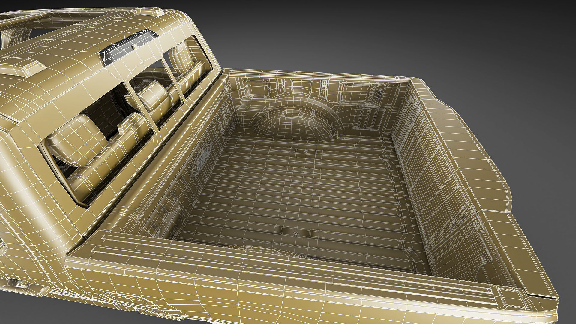 Pick-up F-150 2024 Platinum 3D model_38