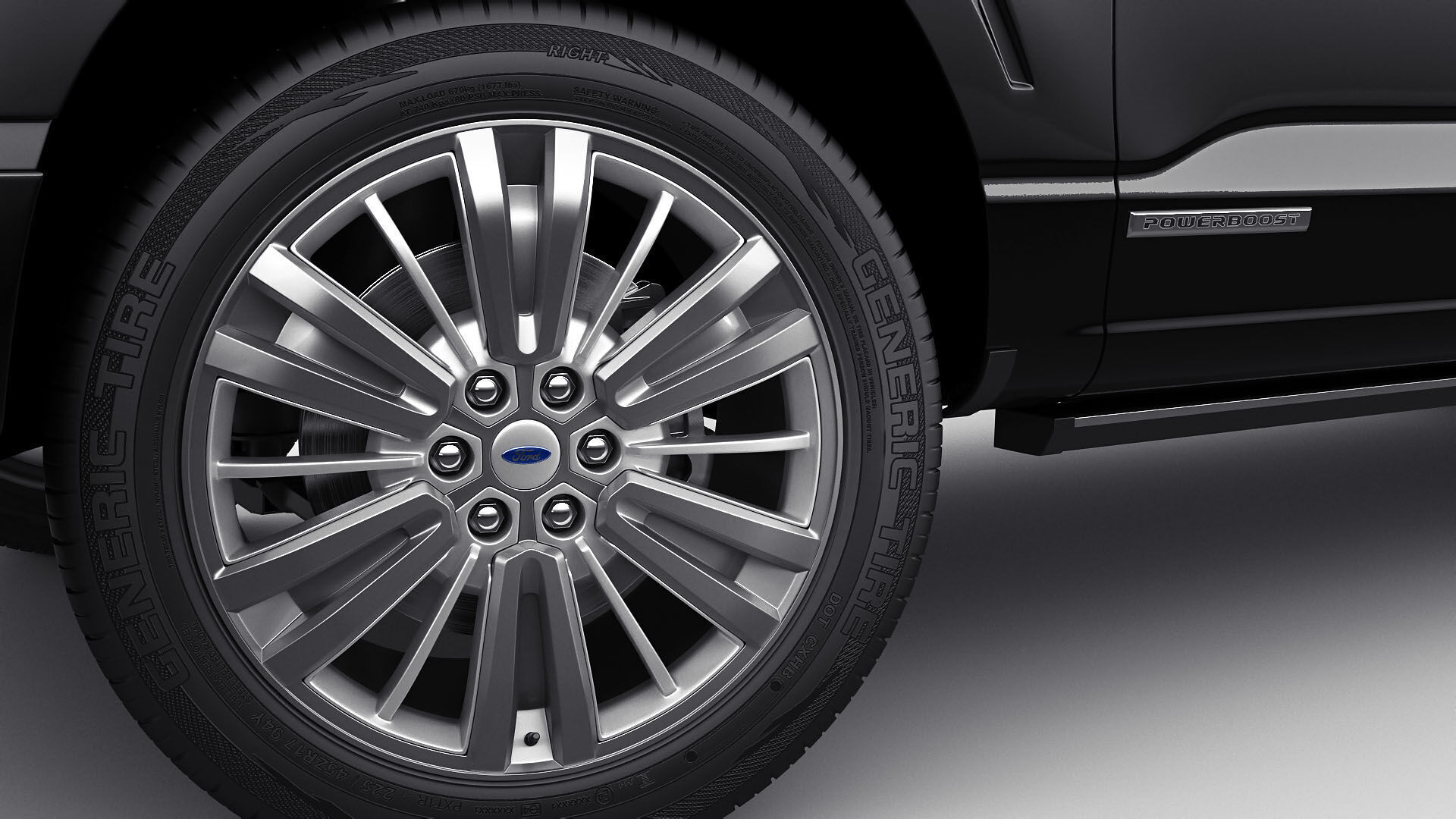 Pick-up F-150 2024 Platinum 3D model_13