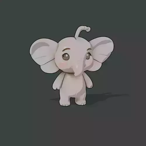 little flying elephant