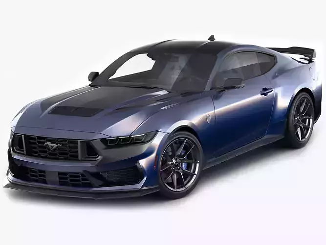 Mustang 2024 Dark Horse  3D model