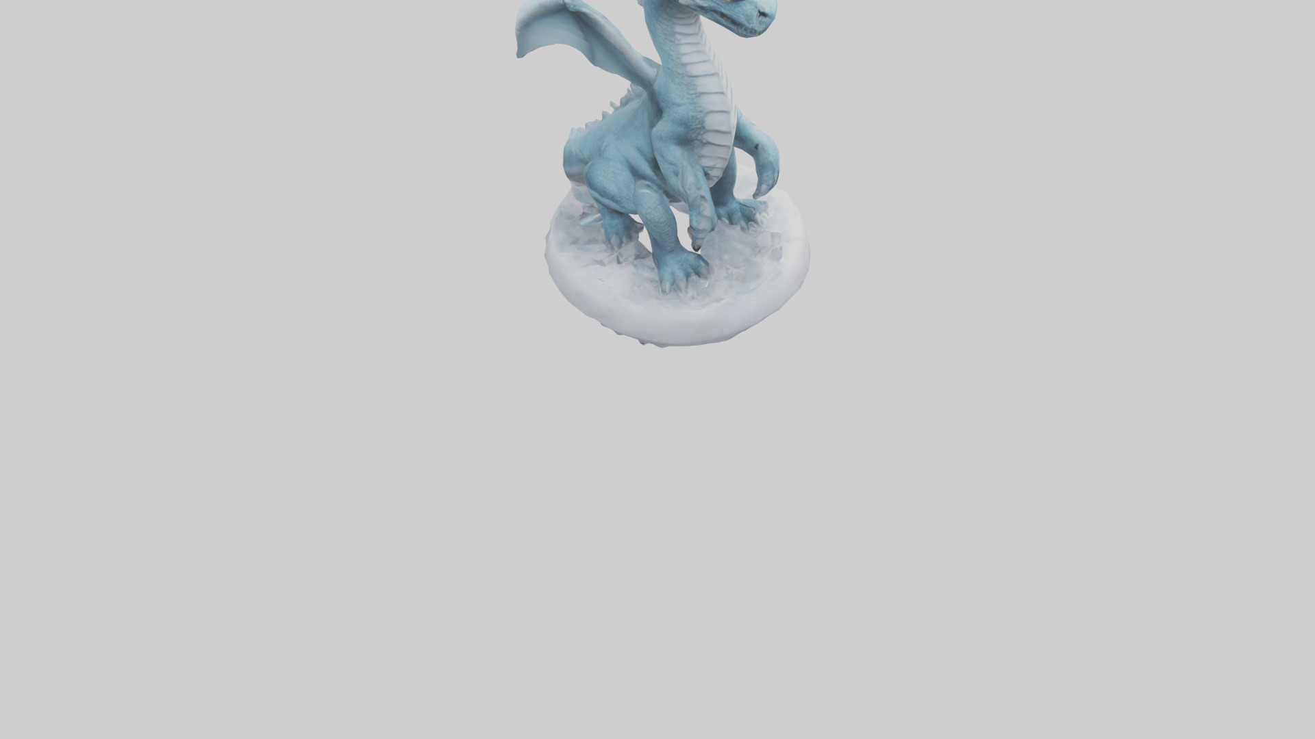 Frost Dragon model 3D model_4