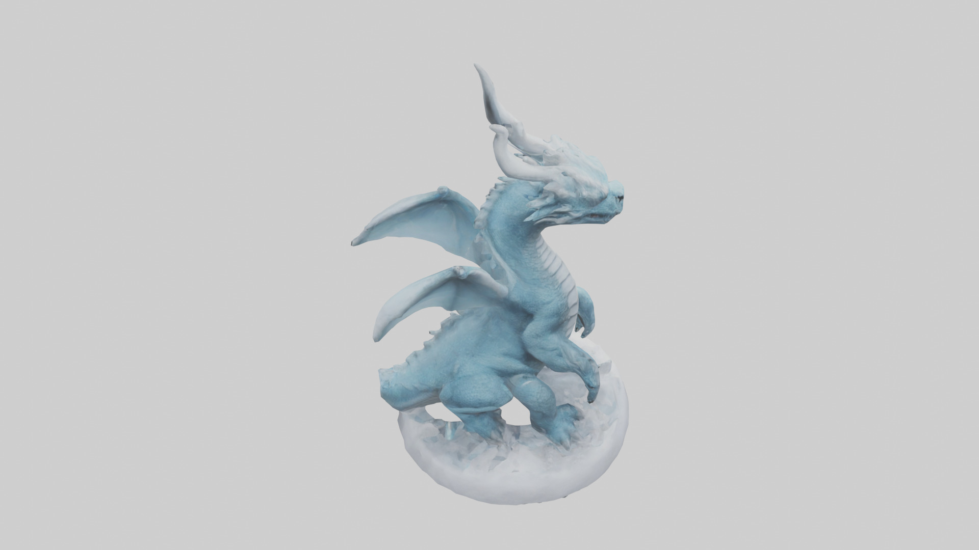 Frost Dragon model 3D model_15