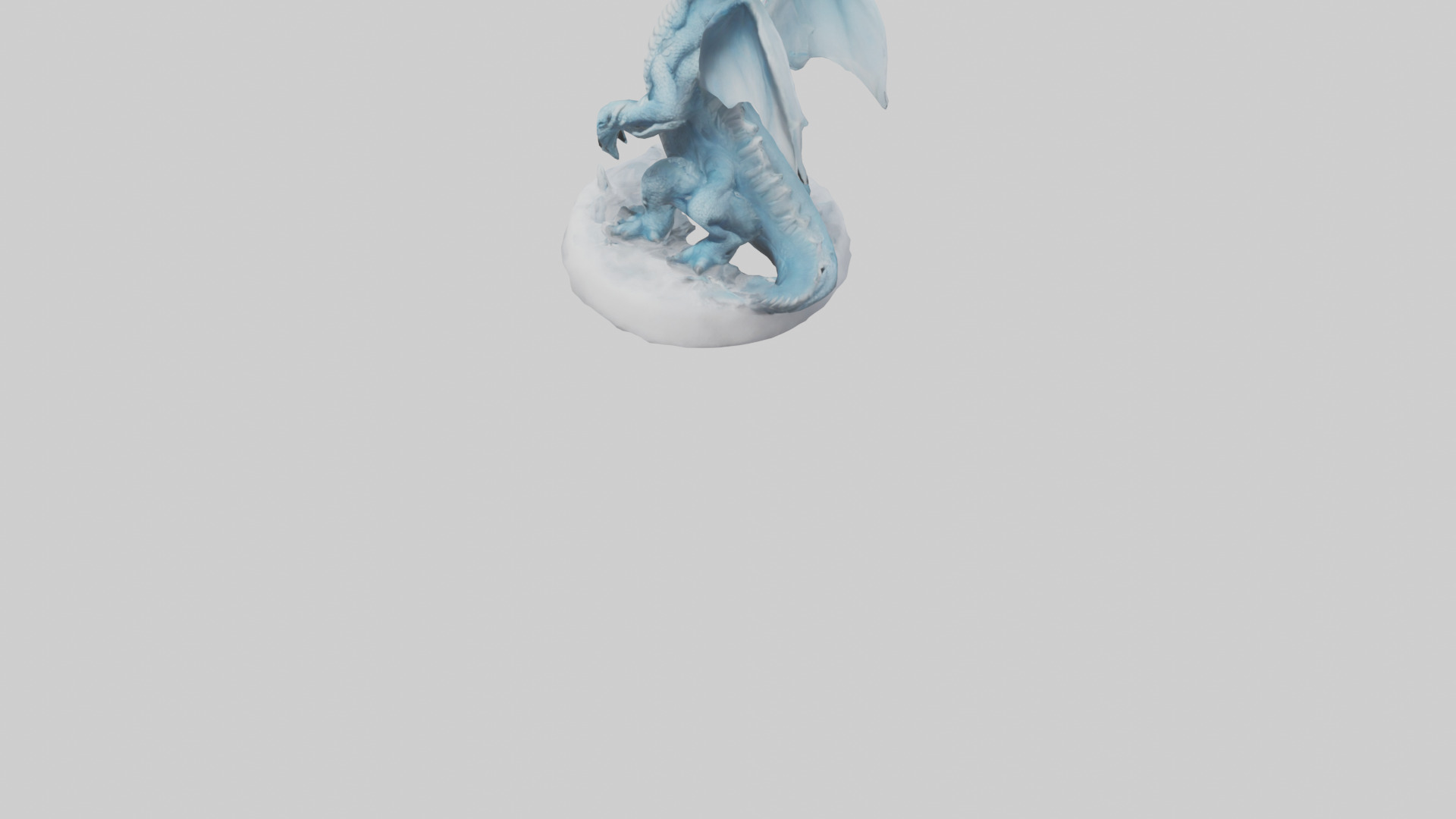 Frost Dragon model 3D model_5