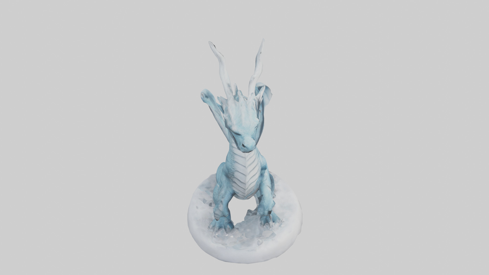 Frost Dragon model 3D model_18