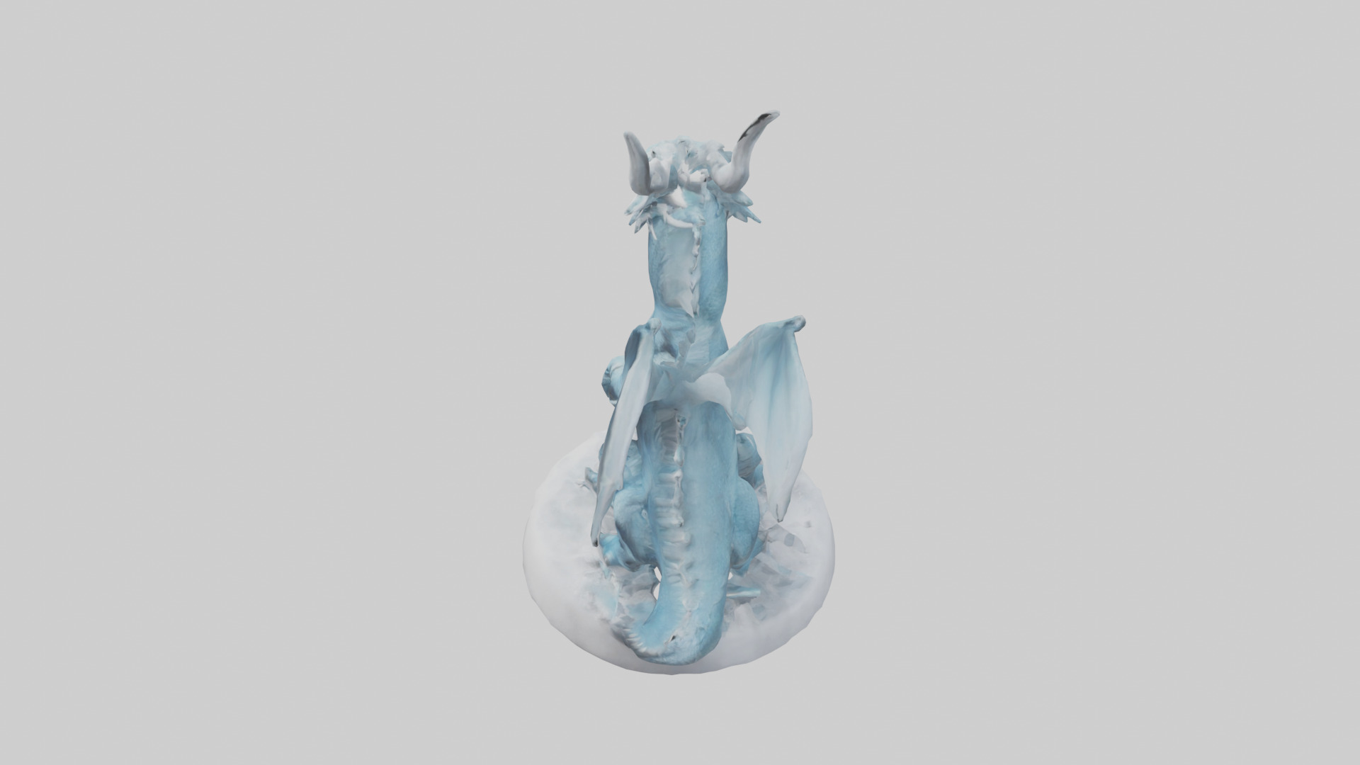 Frost Dragon model 3D model_17