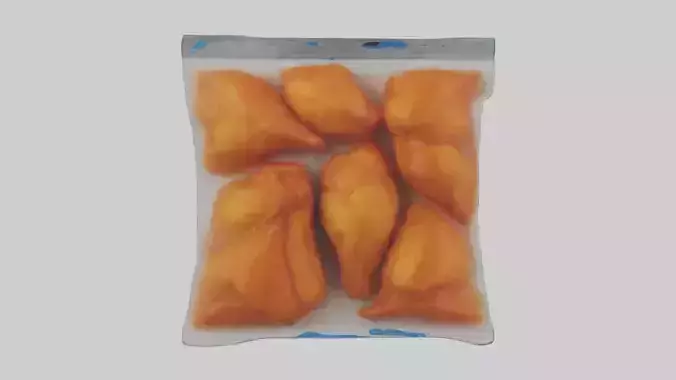 Frozen Buffalo Wings Pack model