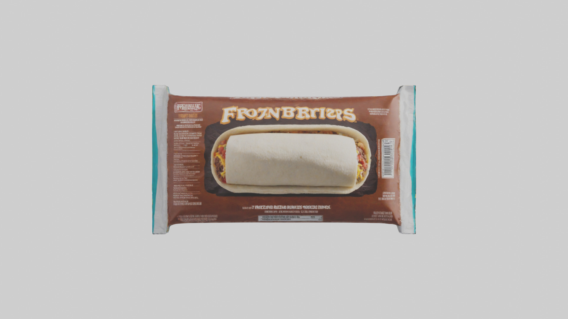 Frozen Burritos Pack model 3D model_9
