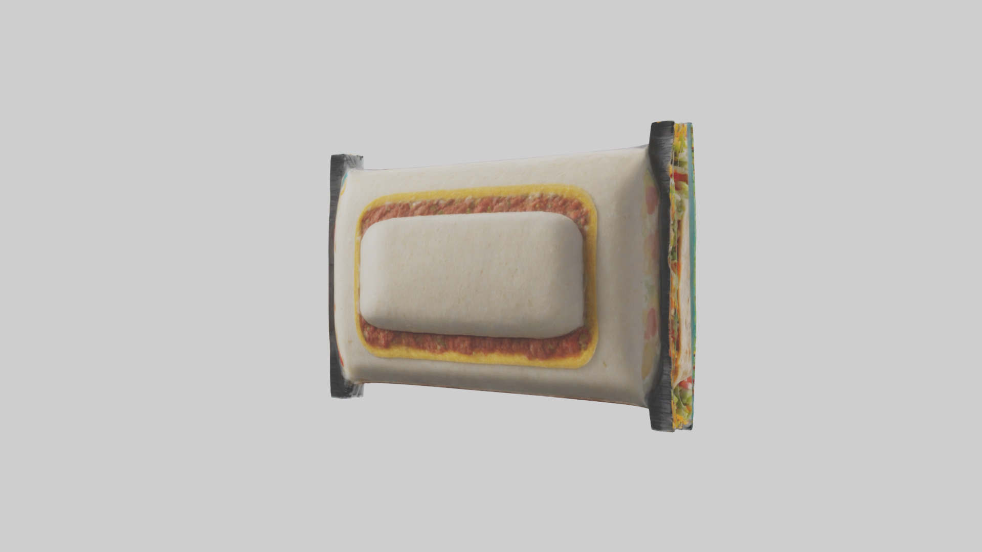 Frozen Burritos Pack model 3D model_2