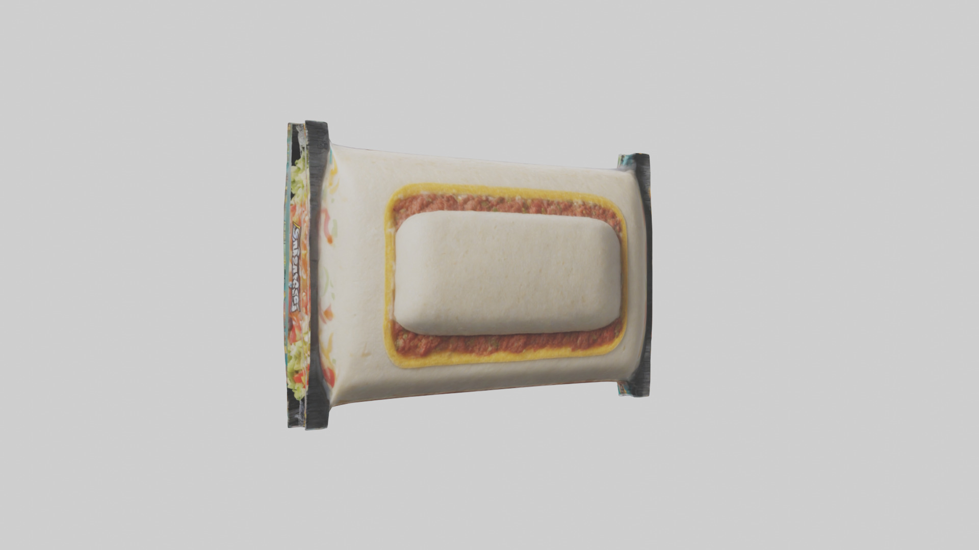 Frozen Burritos Pack model 3D model_1