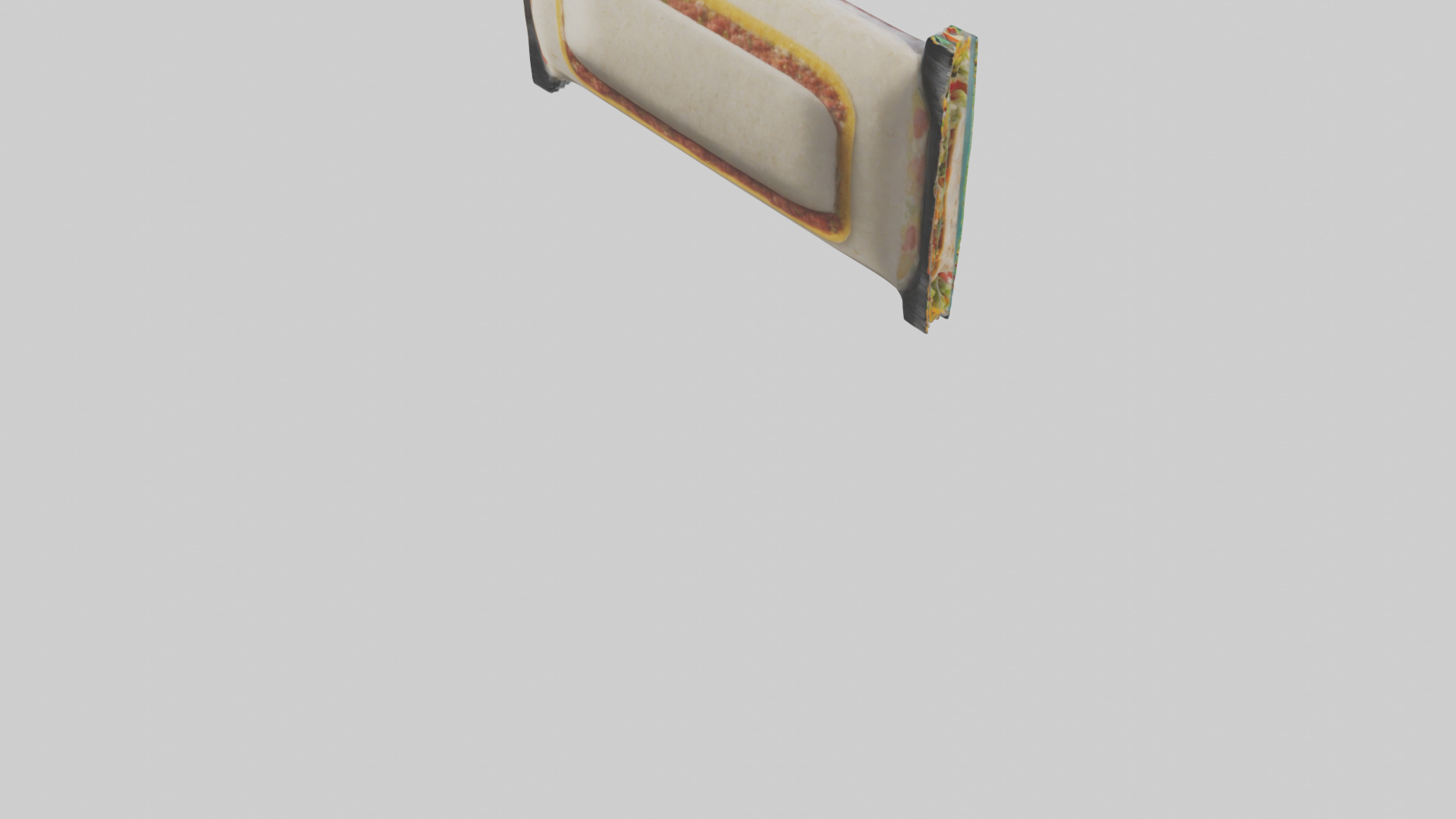 Frozen Burritos Pack model 3D model_4