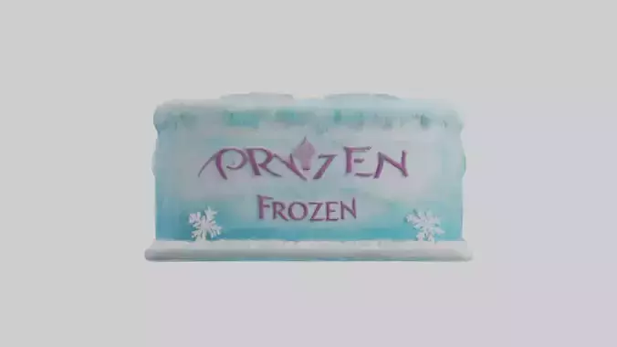 Frozen Cake Pack model 3D model