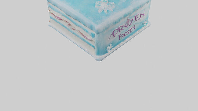 Frozen Cake Pack model 3D model 4
