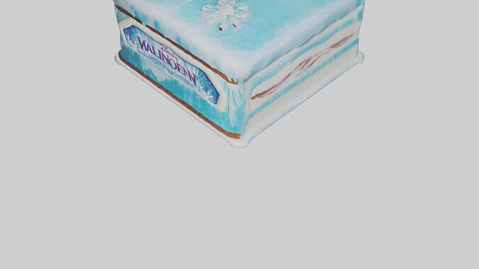 Frozen Cake Pack model 3D model 6