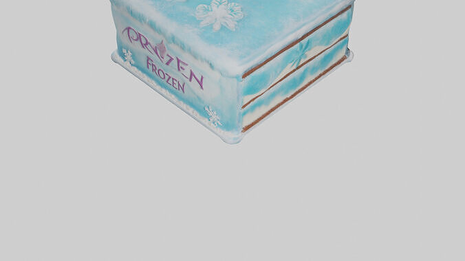 Frozen Cake Pack model 3D model 5