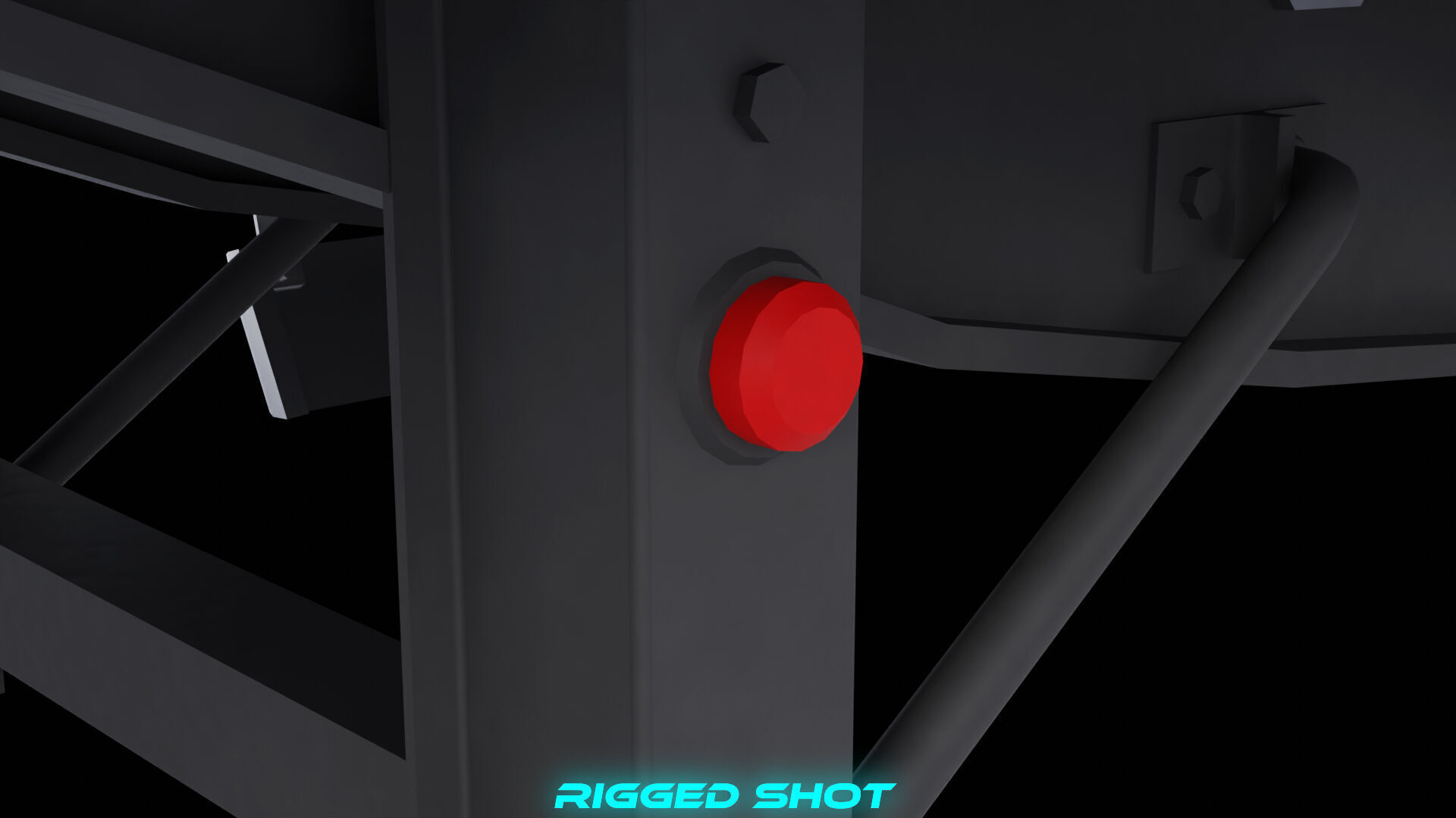 Curtainsider Semi Trailer All PBR Unity UE Textures Low-poly 3D model_23