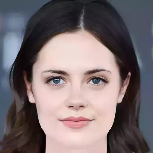 Meg Bellamy Head - No Hair - Low poly head for game