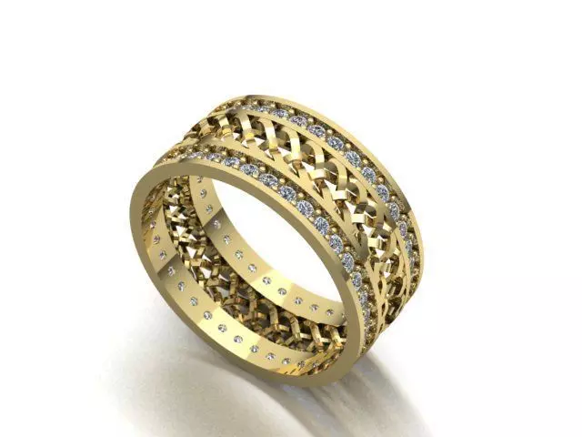  ring Screw Free 3D print model_0