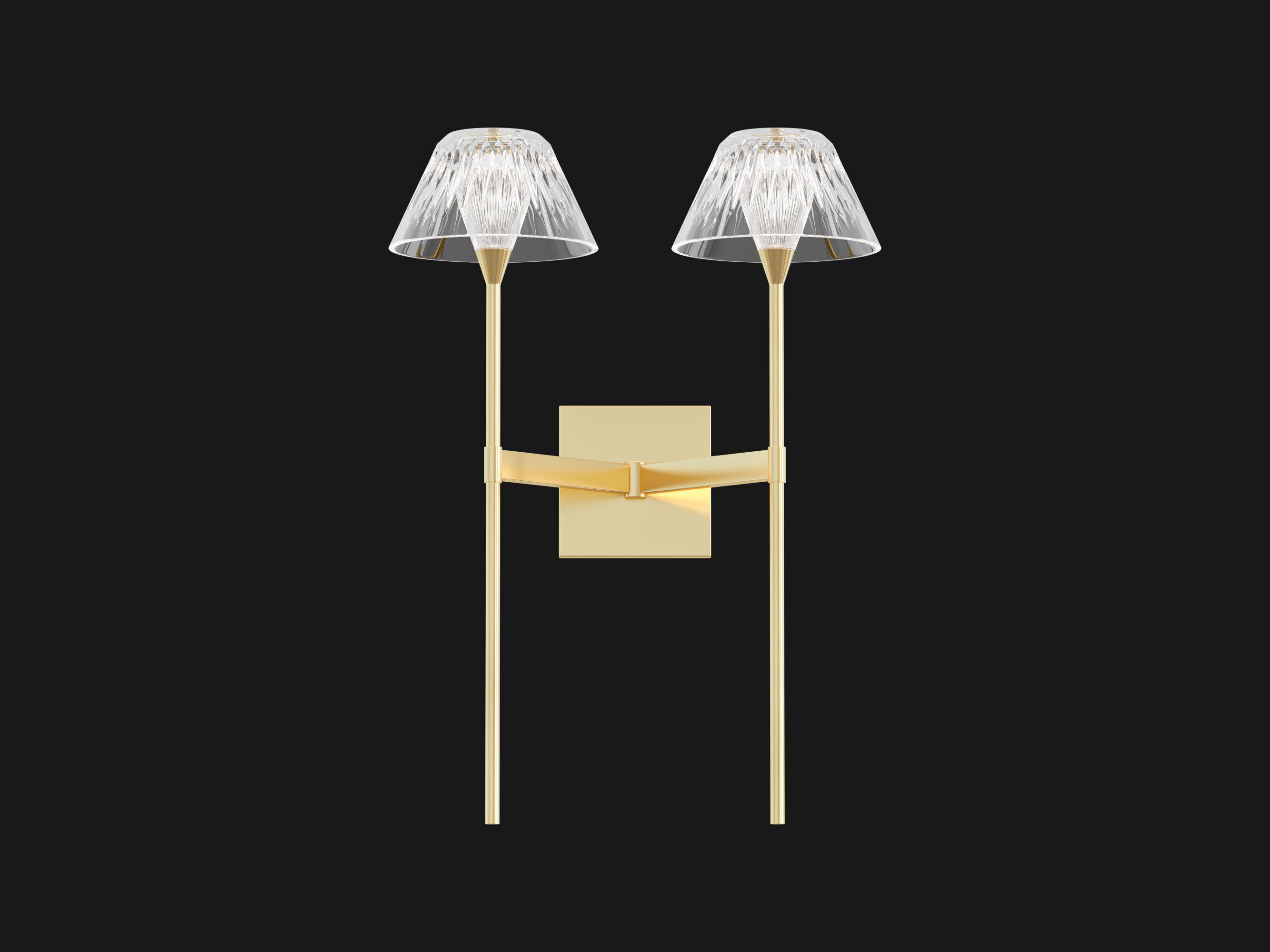 Blaze 2 Light Tail Sconce 3D model_18