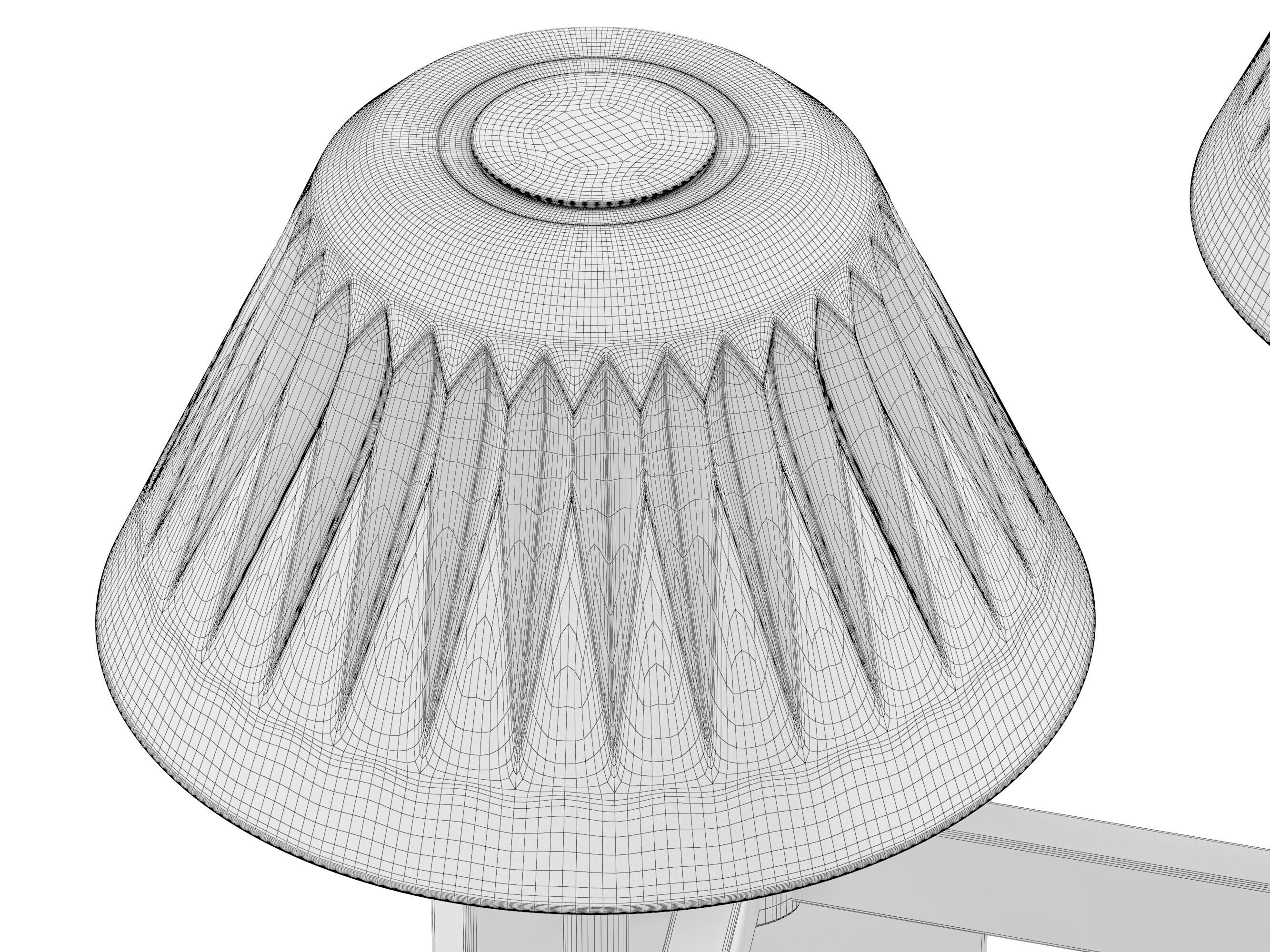 Blaze 2 Light Tail Sconce 3D model_27