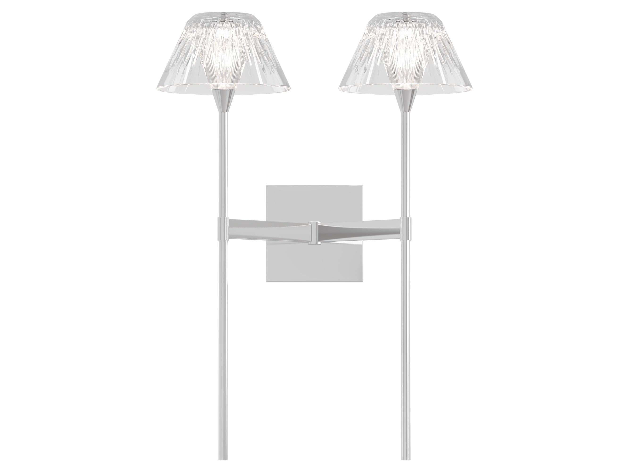 Blaze 2 Light Tail Sconce 3D model_9