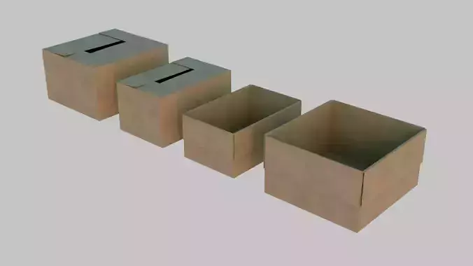 Cardboard boxes