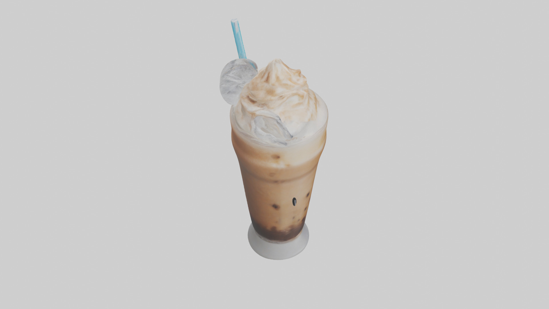 Frozen coffee drink model 3D model_18