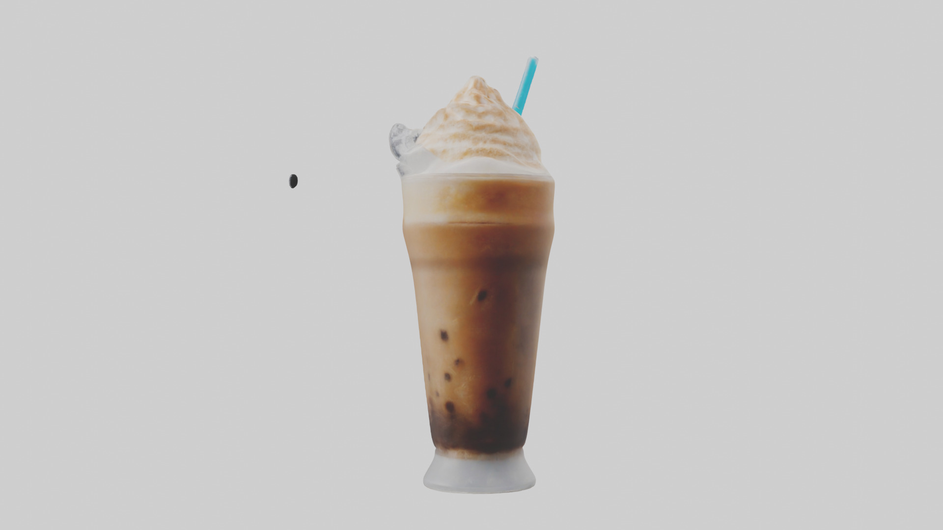 Frozen coffee drink model 3D model_9