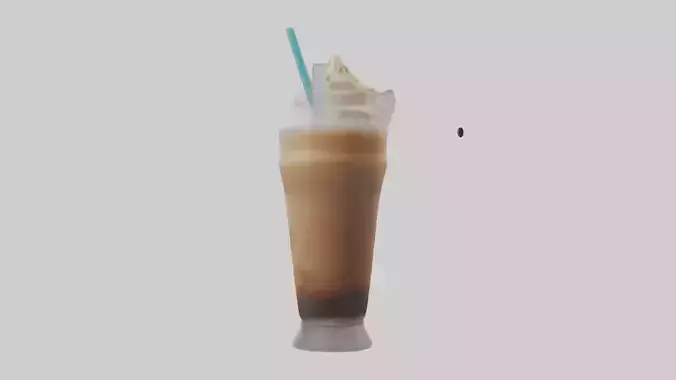 Frozen coffee drink model