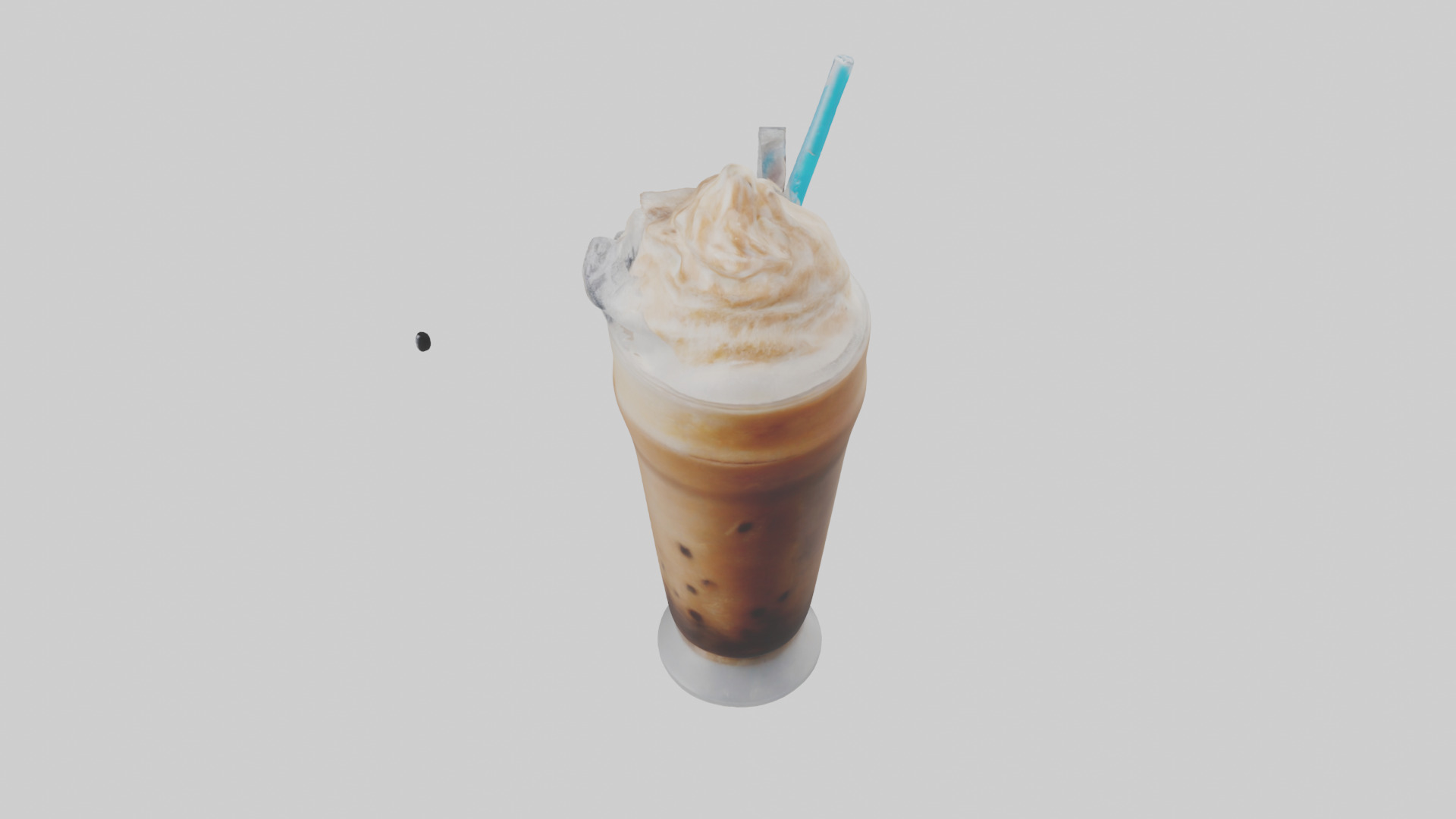 Frozen coffee drink model 3D model_16