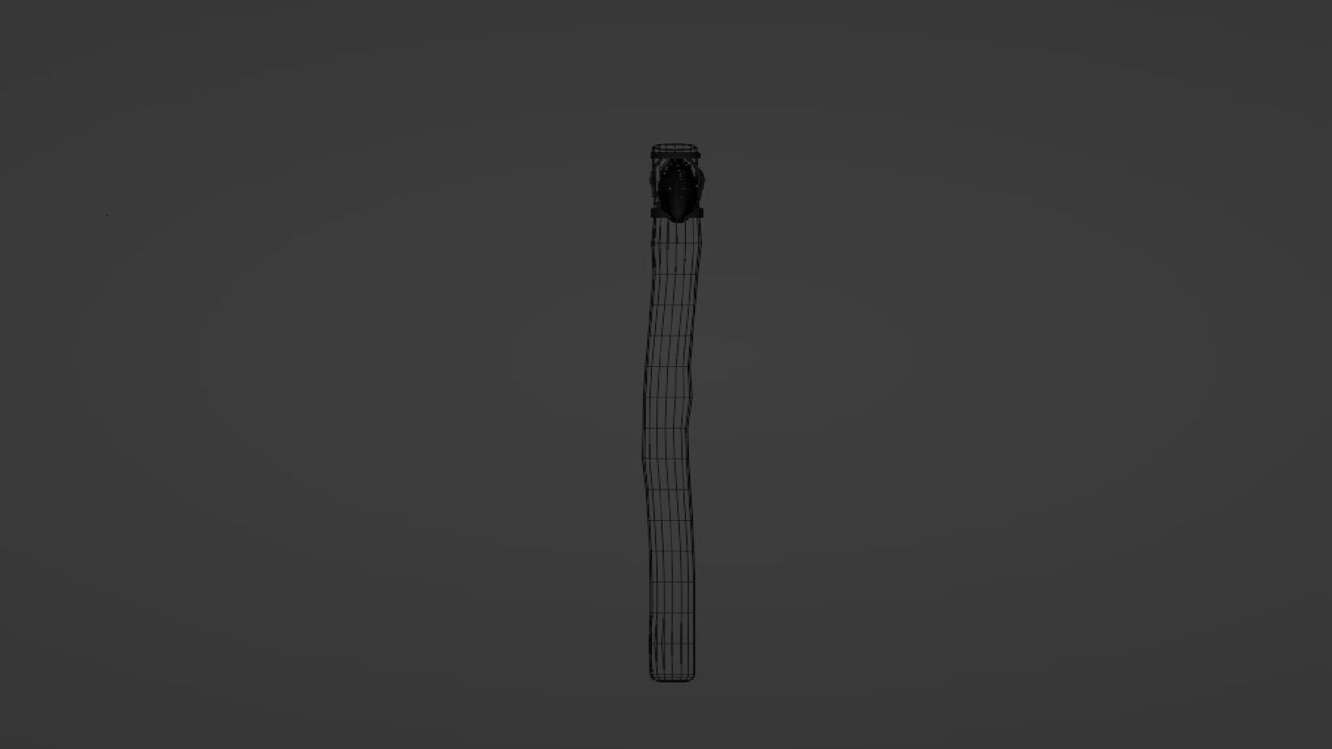 Pickaxe Low-poly 3D model_11