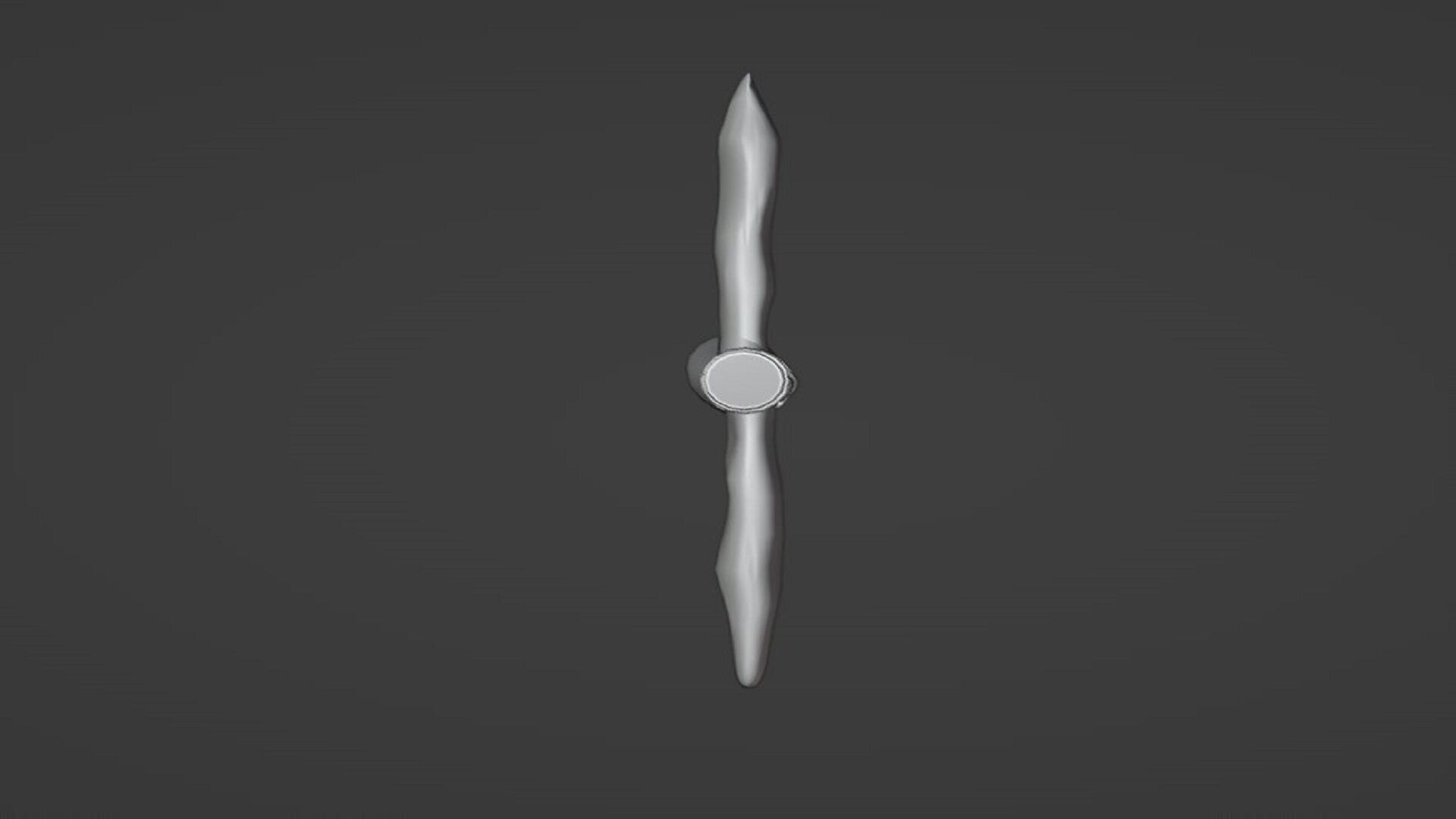 Pickaxe Low-poly 3D model_9