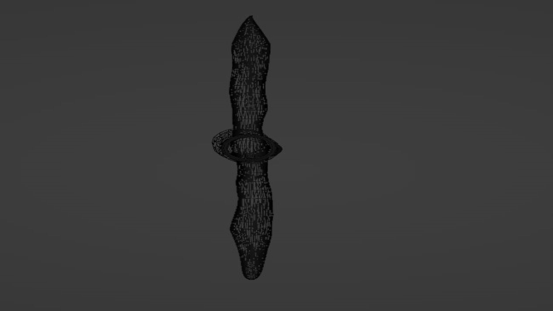 Pickaxe Low-poly 3D model_13