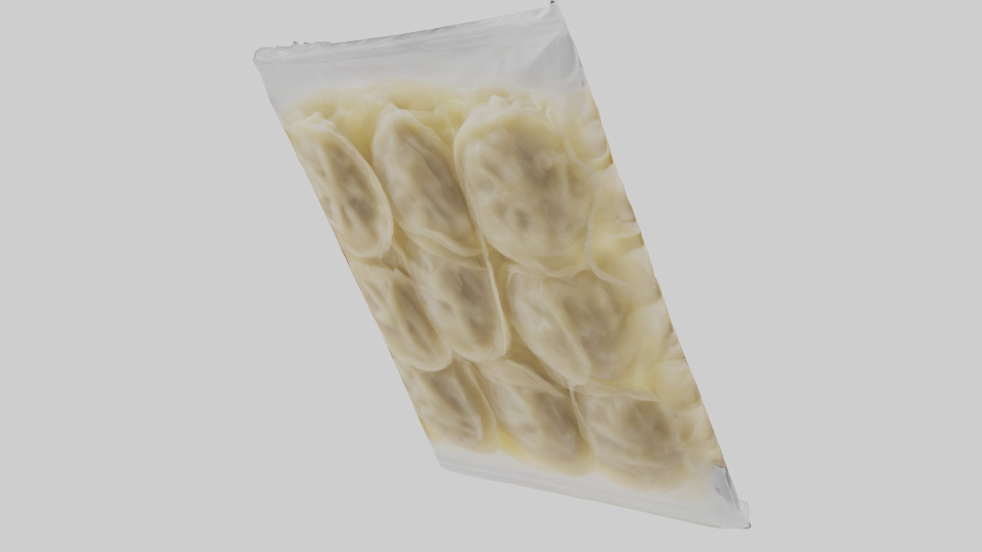 Frozen Dumplings Pack model 3D model_1