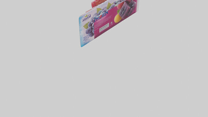 Frozen Fruit Bars Pack model 3D model 4