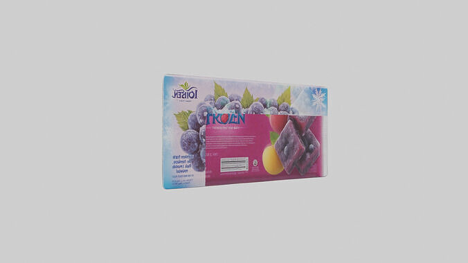 Frozen Fruit Bars Pack model 3D model 2