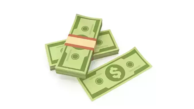 stylized wad of money