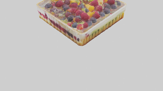 Frozen Fruit Tart Pack model 3D model 4