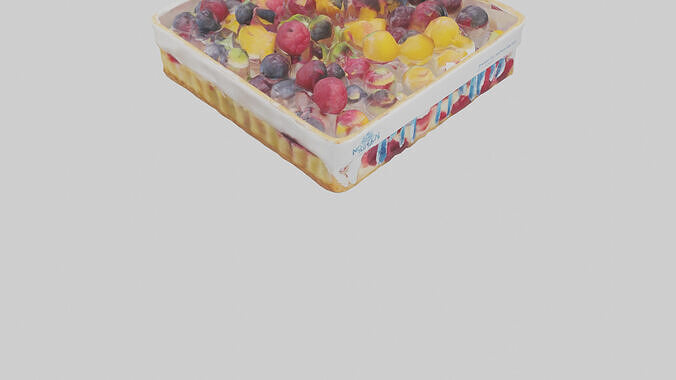 Frozen Fruit Tart Pack model 3D model 7