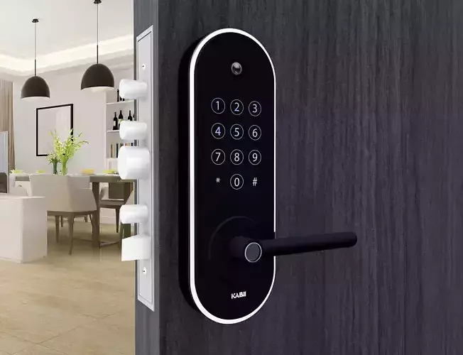Smart Secure Door Lock with Face ID